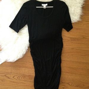 Motherhood Maternity Black Dress